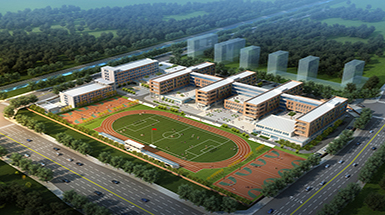 鄭州市中牟縣雁鳴湖及狼城崗鎮區中學施工